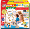 Puzzle-uri magnetice cu animale, vorbind și povestind în limba bulgară, pentru cei mici, cu dimensiuni 11x14, total 26 de piese, 13 modele a câte 2 piese, cu realitate augmentată 20x17x4, în 16 limbi, din spumă Eva