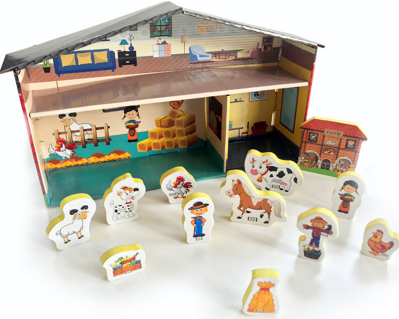 Говореща И Разказваща На Български Игра ФермаИ ФигуркиС Добавена Реалност 41Х26Х10 На 16 Езика