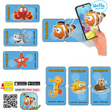 Говорещи И Разказващи На Български Пъзели Морски Животни И За Най Малките С Размери 10Х5 Общо 48 Ел. 24 Модела По 2 Ел. С Добавена Реалност 20Х17Х4 На 16 Езика От Еva Пяна