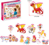 Говорещи И Разказващи На Български Магнитна Игра Принцеси С Размери 7Х5 Общо 11 Ел.С Добавена Реалност 20Х17Х4 На 16 Езика От Еva Пяна