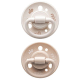 91012 Залъгалка Кремав,Бежов Green Каучук 0-6M --- BebeMama