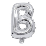 91251 Балон Фолио Буква B Сребърен --- BebeMama