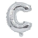 91252 Балон Фолио Буква C Сребърен --- BebeMama