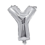 91274 Балон Фолио Буква Y Сребърен --- BebeMama