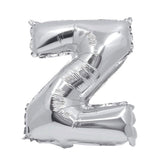 91275 Балон Фолио Буква Z Сребърен --- BebeMama