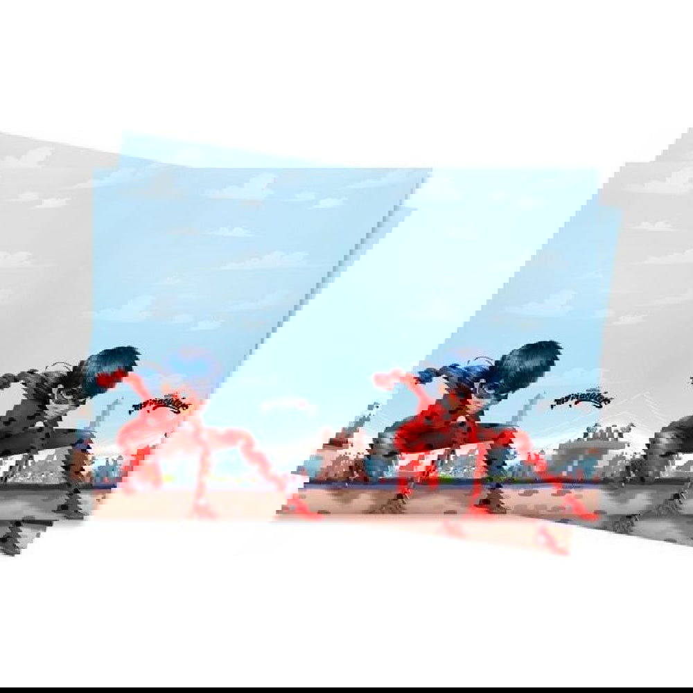 91347 Покривка Pvc 120X180 См Miraculous Zag --- BebeMama