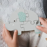 Puzzle din lemn Elefant (Fsc®)