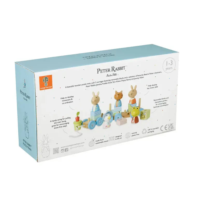 Trenuleț din lemn - Peter Rabbit (Fsc®)