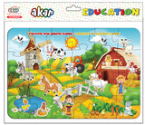 Говорещ И Разказващ На Български Пъзел Ферма 24 Ел.С Размери 32Х22С Добавена РеалностНа 16 Езика От Еva Пяна
