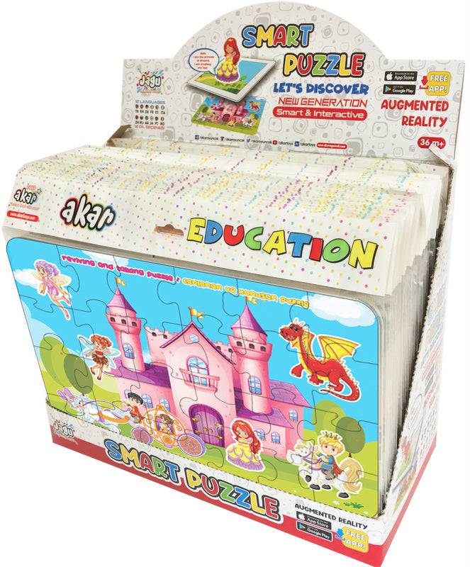 Говорещ И Разказващ На Български Пъзел Принцеси24 Ел.С Размери 32Х22С Добавена РеалностНа 16 Езика От Еva Пяна