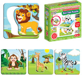 Говорещи И Разказващи На Български Пъзел Сортер Намери Съвпадението Животни 24 Ел.12 МоделаС Размери 12Х12С Добавена РеалностНа 16 Езика От Еva Пяна 12Х5Х12