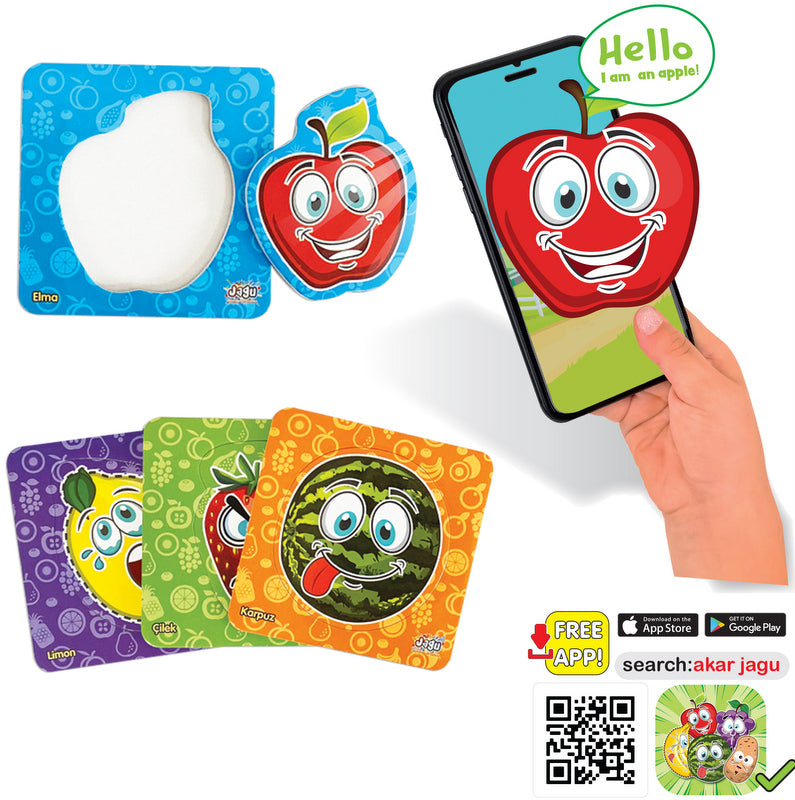 Говорещи И Разказващи На Български Пъзел Сортер Намери Съвпадението Плодове 24 Ел. 12 МоделаС Размери 12Х12С Добавена РеалностНа 16 Езика От Еva Пяна 12Х5Х12