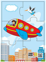 Говорещ И Разказващ На Български Пъзел Самолет 6 Ел.С Размери 16Х12С Добавена РеалностНа 16 Езика От Еva Пяна