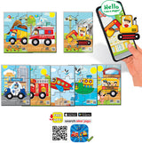 Говорещ И Разказващ На Български Пъзел Пожарна 6 Ел. С Размери 16Х12С Добавена РеалностНа 16 Езика От Еva Пяна