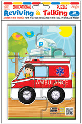 Говорещ И Разказващ На Български Пъзел Багерче 6 Ел. С Размери 16Х12С Добавена РеалностНа 16 Езика От Еva Пяна