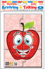 Говорещ И Разказващ На Български Пъзел Ябълка 6 Ел. С Размери 16Х12С Добавена РеалностНа 16 Езика От Еva Пяна