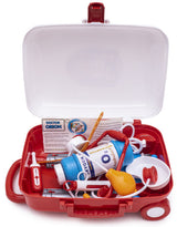 Valiză de prim ajutor cu mâner detașabil pe roți 35x25x15