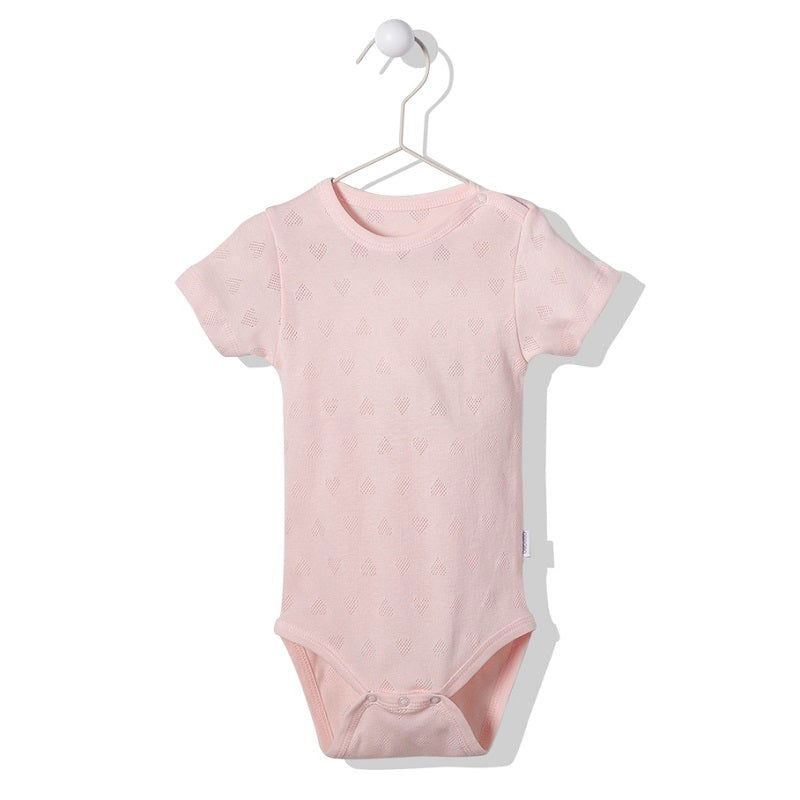 T2997 Боди Hearts Розов 18-24M/92Cm --- BebeMama