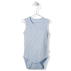 T3003 Боди-Потник Stars Син 18-24M/92Cm --- BebeMama