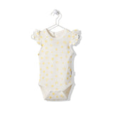 T3013 Боди Sun And Friends Бял-Жълт 18-24M/92Cm --- BebeMama