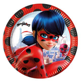 93445 Хартиени Чинии 23Cm Miraculous Ladybug --- BebeMama