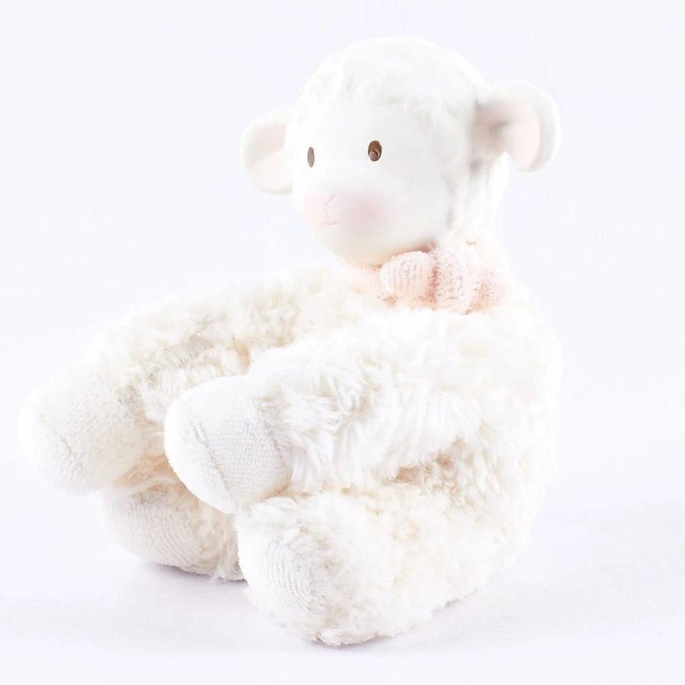 94001P Агънцето Лукас Розов Шал --- BebeMama