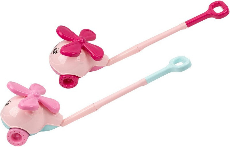 Бутачка Хеликоптер Розова 66Х25Х20 - Играчки - TheSmileOfYourBaby - BebeMama