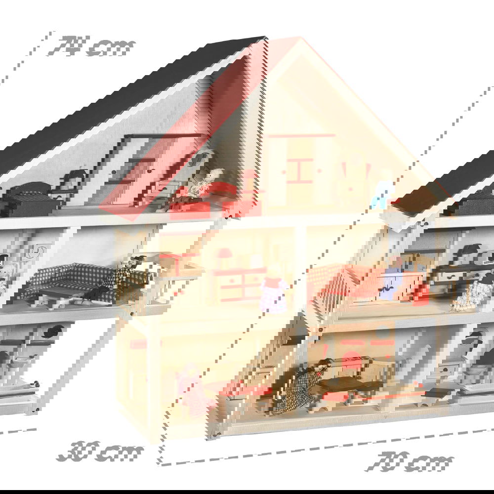 9457 Къща За Кукли С Обзавеждане --- BebeMama