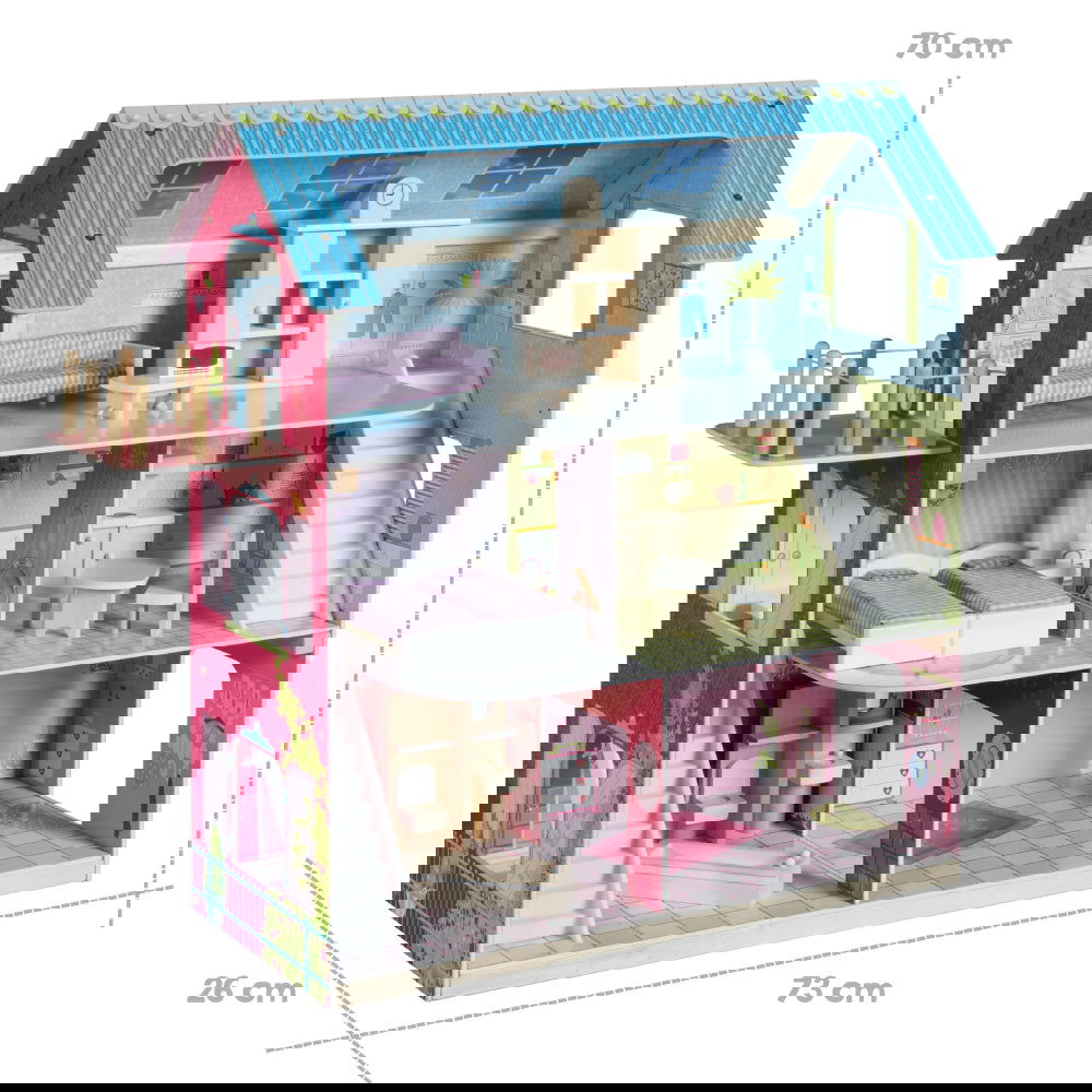 9462 Къща За Кукли С Обзавеждане --- BebeMama