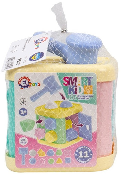 Сортер Къща С Чукче И Пастелни Цветове 19х14х14 Julia