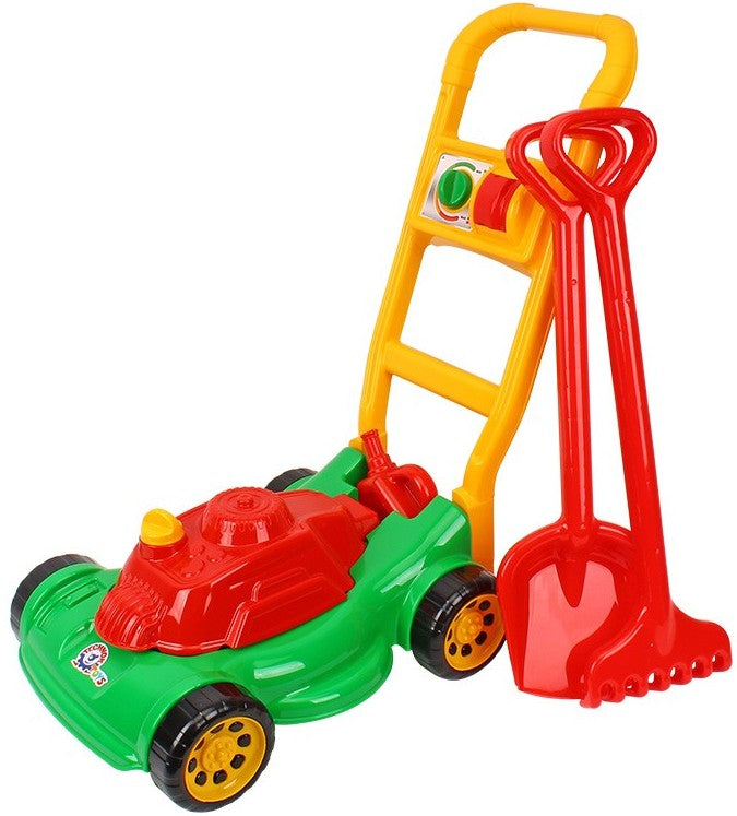 Косачка За Трева С Туба За Гориво И Отварящ Се Капак И Градинарски Инструменти 55х29х21 Julia