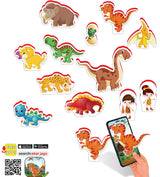 Говореща И Разказваща На Български Игра ДинозавритеС Добавена Реалност 20Х20Х7 На 16 Езика