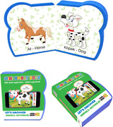 Говореща И Разказваща На Български Бебешка Книжка За Животните В Фермата С Размери 11Х9С Добавена РеалностНа 16 Езика От Еva Пяна