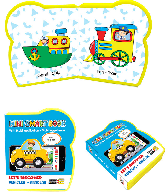 Говореща И Разказваща На Български Бебешка Книжка За Транспортните СредстваС Размери 11Х9С Добавена РеалностНа 16 Езика От Еva Пяна