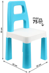 Стол Детски РазглобяемСин 55Х32Х32 До 75В Кутия 35Х30Х12