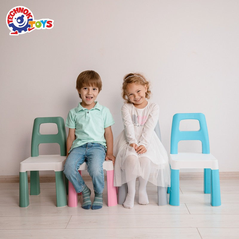 Стол Детски РазглобяемСин 55Х32Х32 До 75В Кутия 35Х30Х12