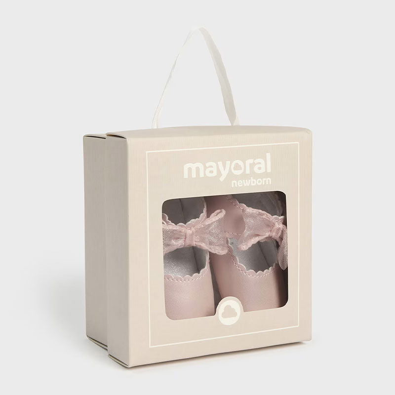 9742 Пантофки Панделка Телесен 18 --- BebeMama