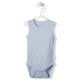 T3003 Боди-Потник Stars Син 4-36M/98Cm --- BebeMama