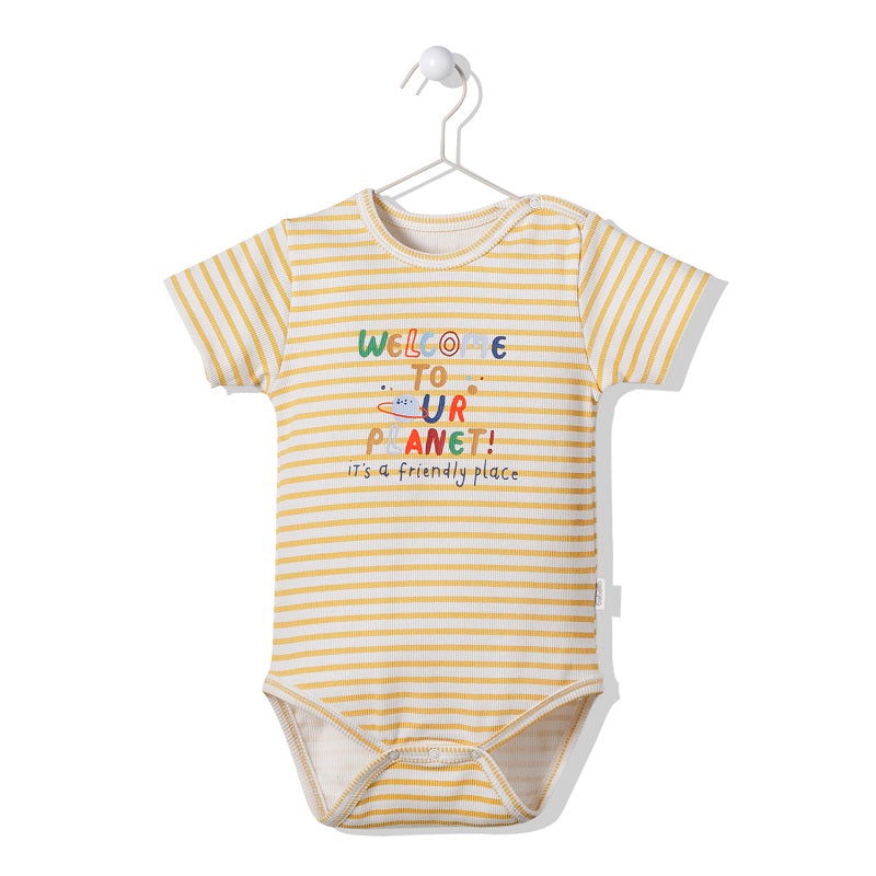 T3100 Боди Sky Ball Жълт 24-36M/98Cm --- BebeMama