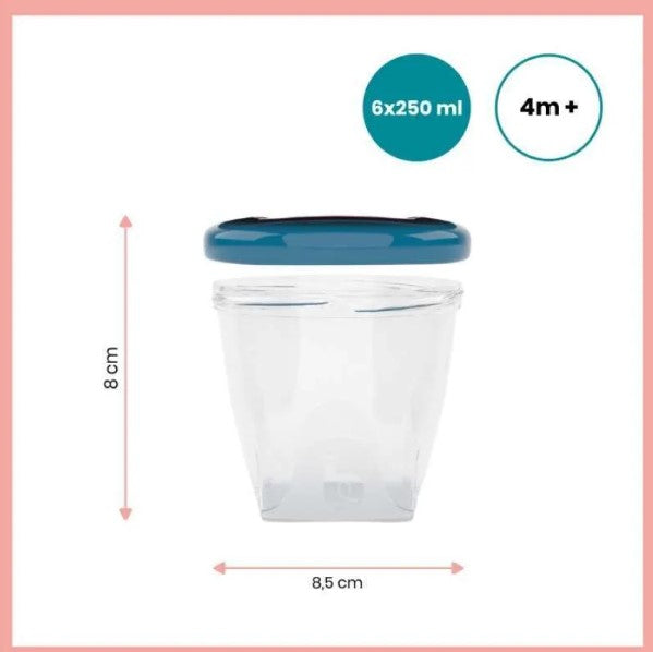 Купички 6 Броя 250 Мл --- BebeMama