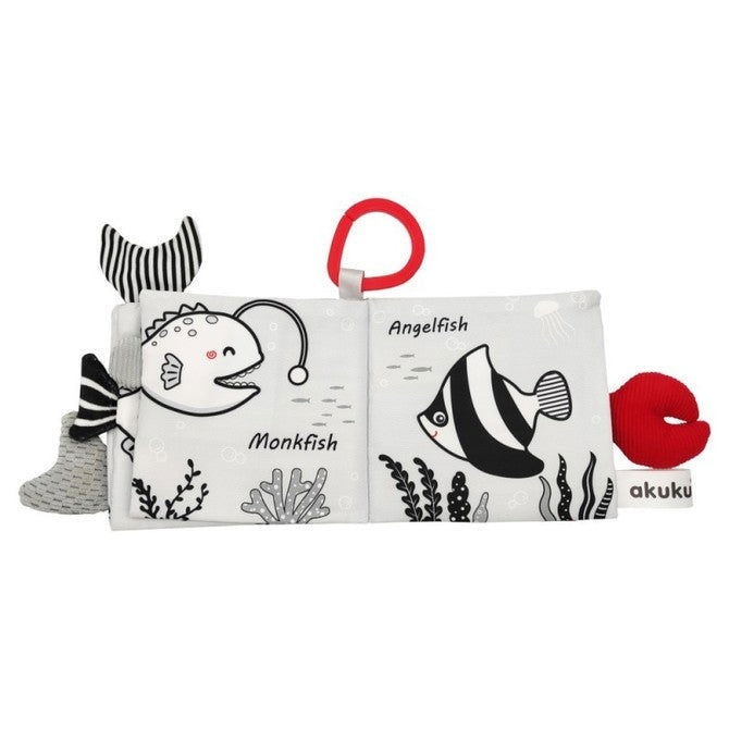 A0480 Сензорна Книга Морски Животни --- BebeMama