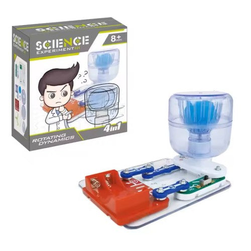 Научни Експерименти - Електрическа Верига - Въртяща Динамика