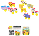 Говореща И Разказваща На Български Играчка Животни С Движещи Се Гуми С Добавена Реалност 10Х16Х6 На 16 Езика От Еva Пяна