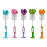 Ac023 Четка За Почистване На Шишета Зелен --- BebeMama