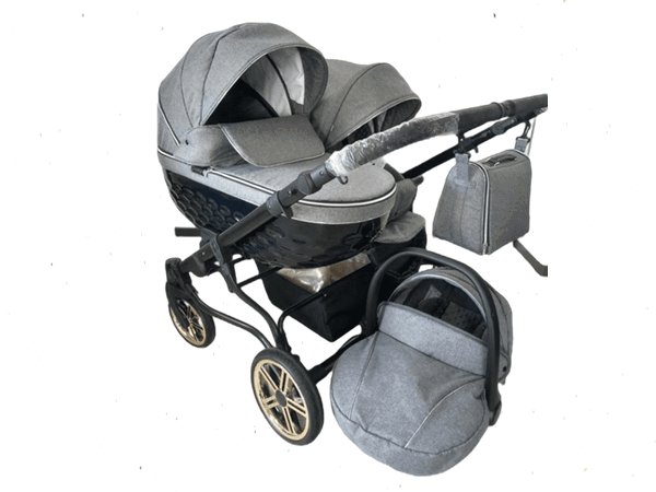 Adbor- Количка За Близнаци 3В1 Duo Lux 3D --- BebeMama