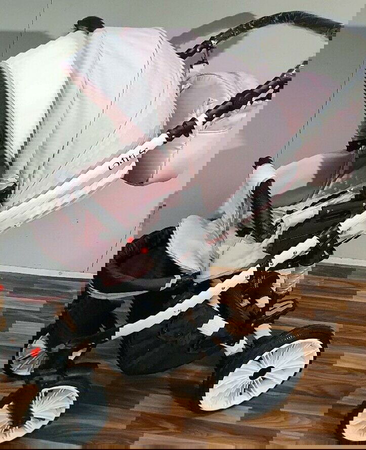 Adbor-Бебешка Количка 3В1 Zarra White Цвят:01 --- BebeMama