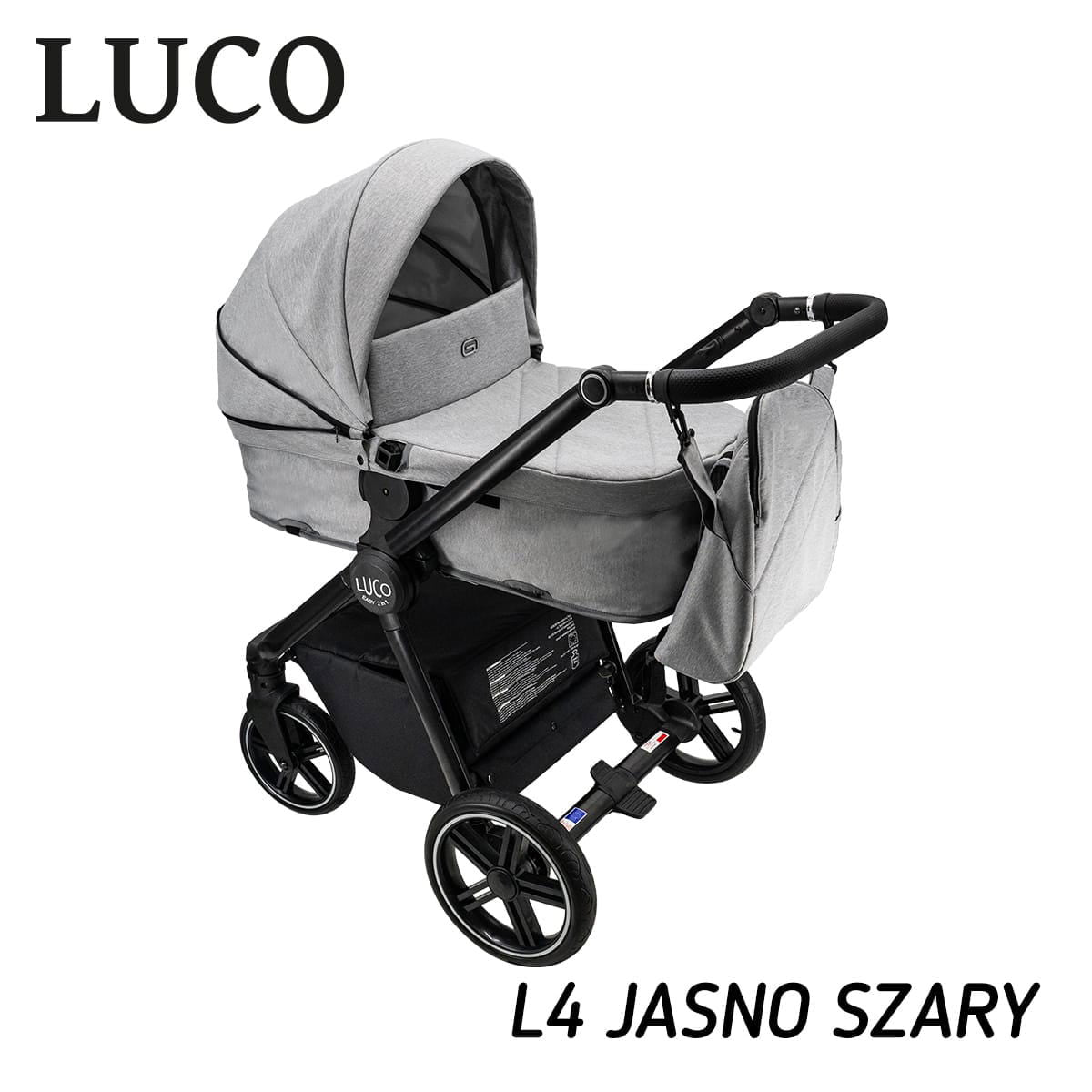 Adbor-Бебешка Количка С Трансформираща Седалка Luco 3В1: L4 --- BebeMama