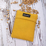 Akuku Възглавничка За Бебе С Черешови Костилки 13 X 16 Cm Жълта --- BebeMama