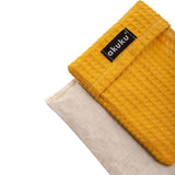 Akuku Възглавничка За Бебе С Черешови Костилки 13 X 16 Cm Жълта --- BebeMama