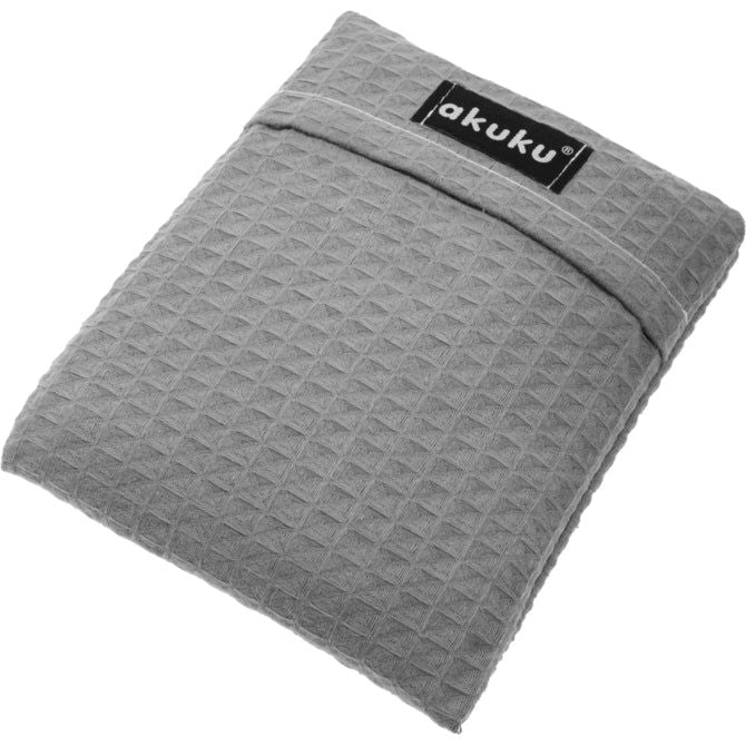 Akuku Възглавничка За Бебе С Черешови Костилки 13 X 16 Cm Сива --- BebeMama